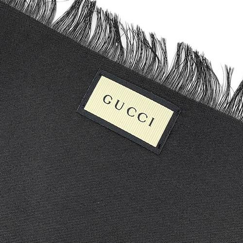 GG グッチ ショール GUCCI 大判 正方形 ストール ライト ウール シルク