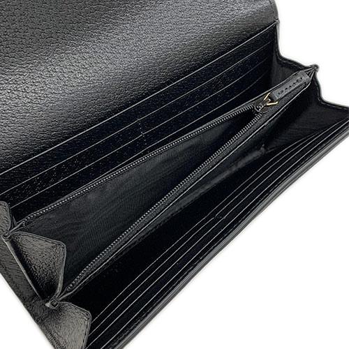 GUCCI - メタリック長財布 GUCCI(グッチ) 2WAY GGインプリメ ウォレット チェーンウォレット 長