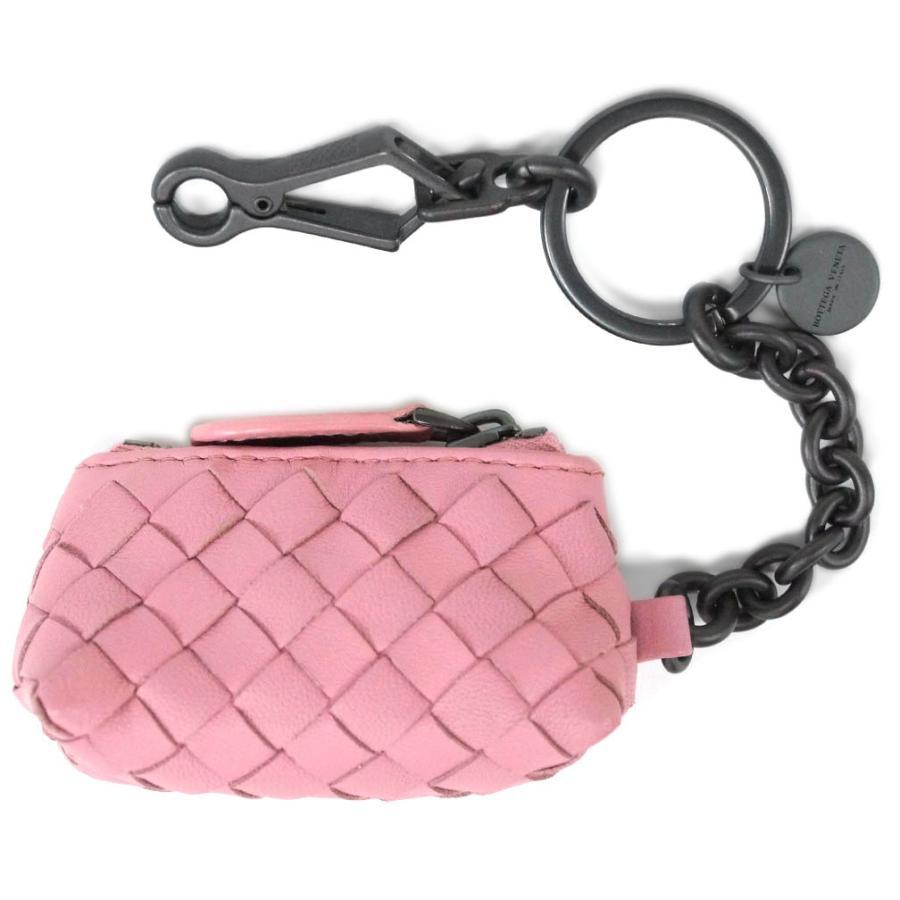 BOTTEGA VENETA ボッテガヴェネタ　キーリング　ピンク BOTTEGA VENETA（ボッテガ・ヴェネタ） 未使用 ボッテガ ヴェネタ