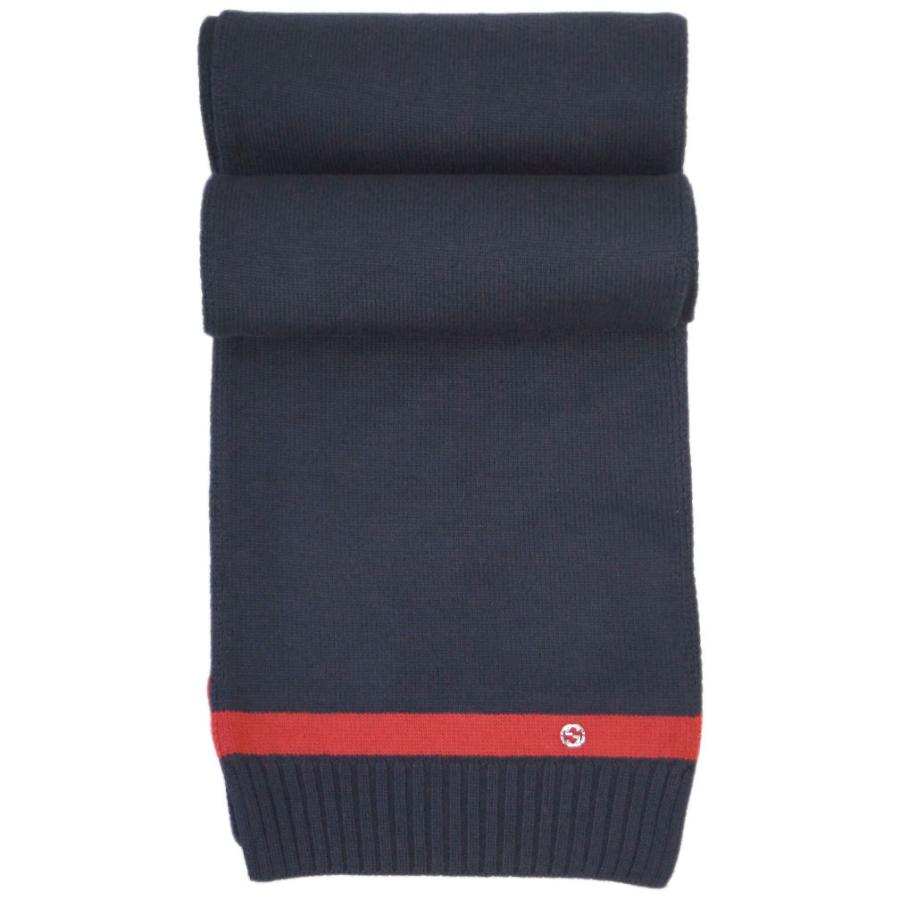 GUCCI（グッチ） マフラー GUCCI 544630-4074 ニット ライン メタル