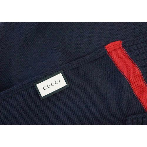 GUCCI（グッチ） マフラー GUCCI 544630-4074 ニット ライン メタル
