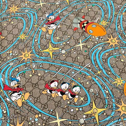 GG グッチ スカーフ 649635-9769 GUCCI × DISNEY ディズニー シルク