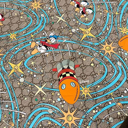 GG グッチ スカーフ 649635-9769 GUCCI × DISNEY ディズニー シルク