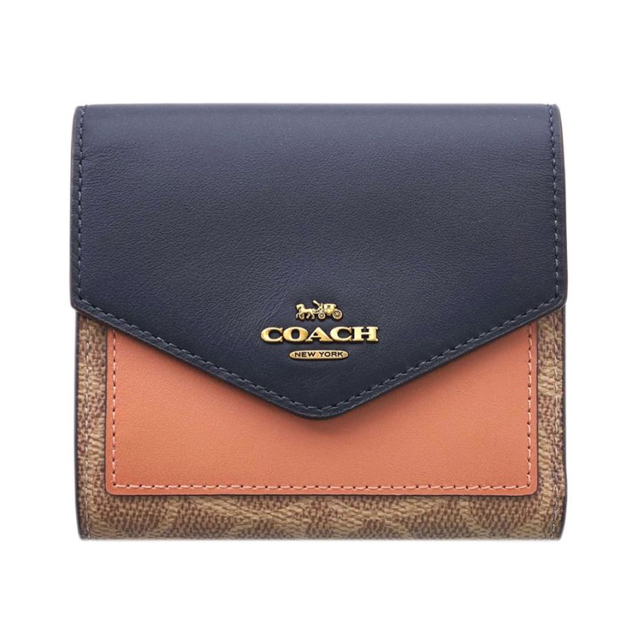 COACH 未使用 コーチ 財布 69829-B4OQU スモール ウォレット カラー 