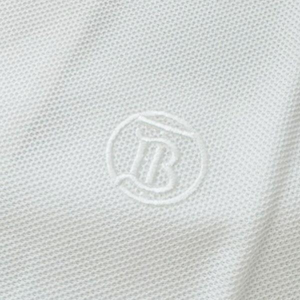 未使用 バーバリー ポロシャツ BURBERRY メンズ アパレル トップス 半袖 コットン 100％ ホワイト 白 XS SS 8056225