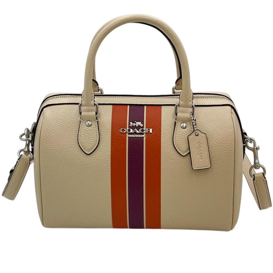【希少】COACH コーチ ショルダーバッグ レザー ナイロン ストライプ COACH（コーチ） ショルダーバッグ COACH CAO70 SV/IO ローアン