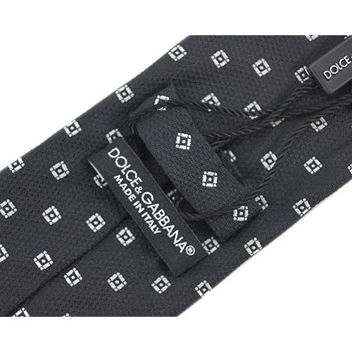 ドルチェアンドガッバーナ ネクタイ ソリッド ナロー 無地 高級シルク ブラック ドルチェアンドガッバーナ ネクタイ ソリッド ナロー 無地 高級シルク