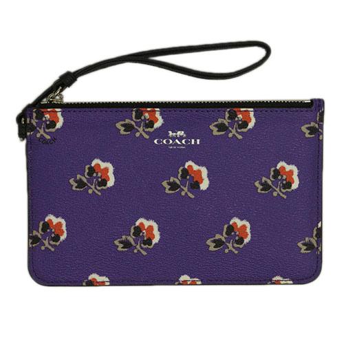COACH（コーチ） 未使用 ポーチ F56027-SV/PX COACH 薄型 フラット
