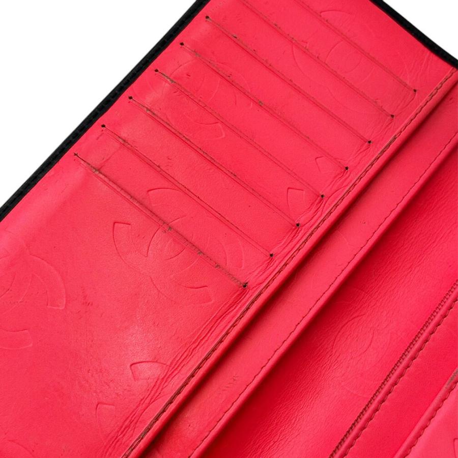 CHANEL カンボンライン　長財布 緑屋質屋】シャネル A26717 カンボンライン 長財布【中古】 : 緑