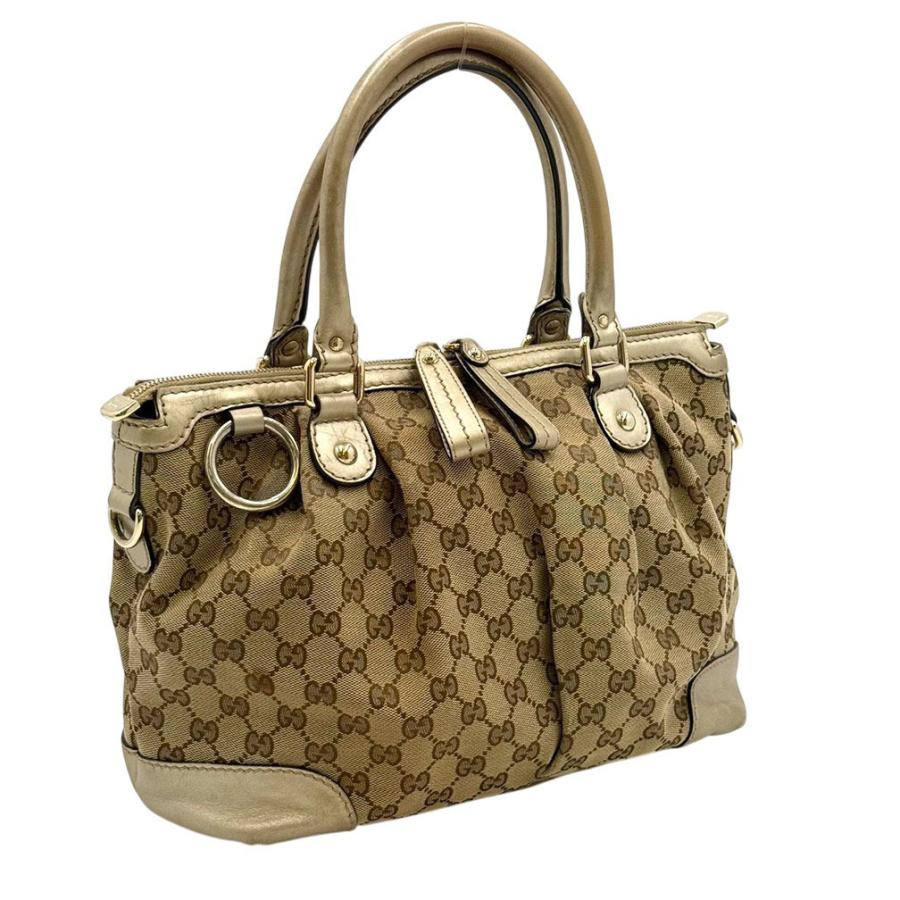GGキャンバス グッチ バッグ GUCCI 247902 ハンドバッグ ショルダー 