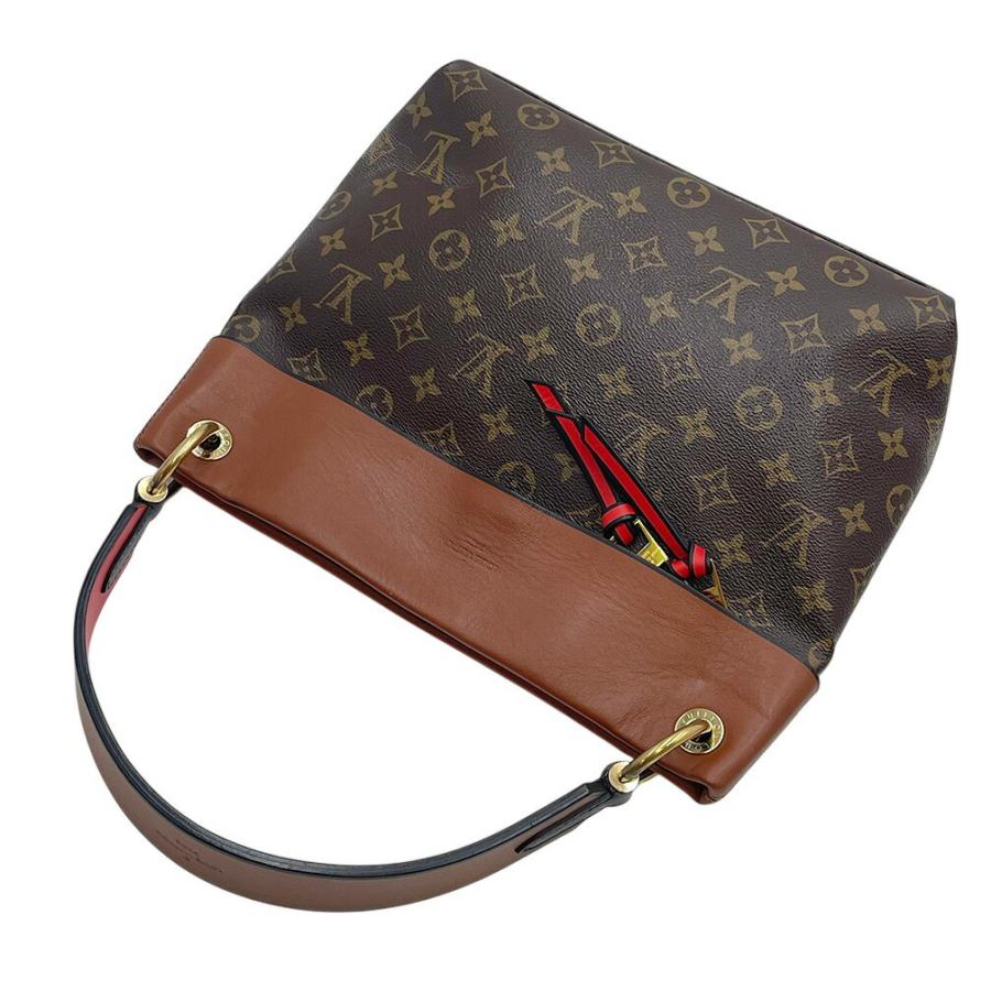 ルイヴィトン(LOUIS VUITTON) M43157 モノグラム テュイルリーブザス 2WAY ショルダーバッグ ハンドバッグ レディース (カラー：ブラウン × キャメル系) 【ABランク】【中古】 LOUIS VUITTON】ルイヴィトン『モノグラム テュイルリーブザス』M43157