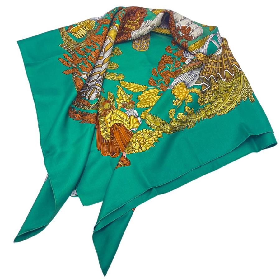 HERMES（エルメス） スカーフ カレ90 90cm シルク 100％ chapeau 脱帽