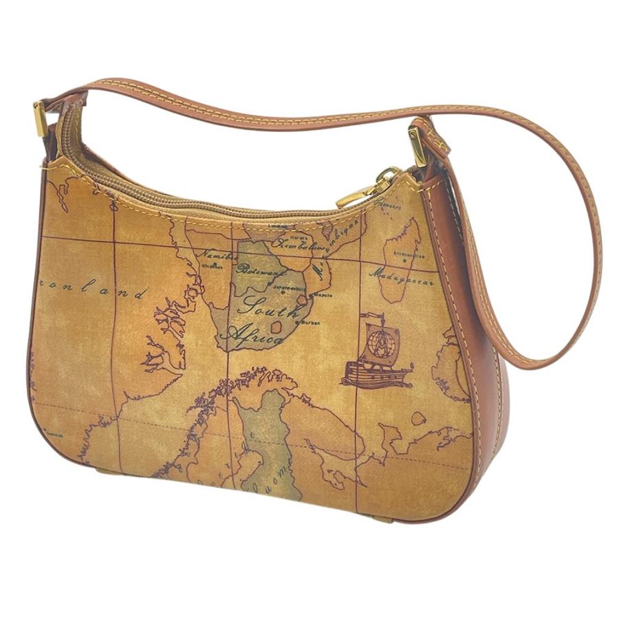 プリマクラッセ  ショルダーバッグ ブラウン  PRIMA CLASSE 地図柄 日本 PRIMA CLASSE（プリマクラッセ） ショルダーバッグ バッグ 地図柄