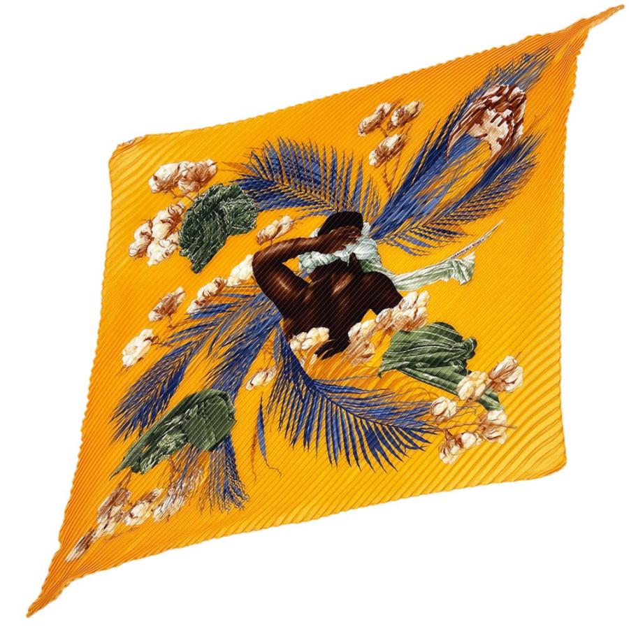 HERMES（エルメス） 美品 スカーフ プリーツ カレ プリーツスカーフ