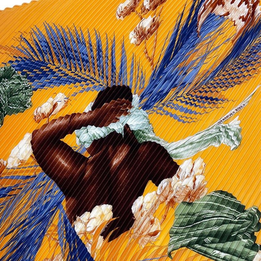 HERMES（エルメス） 美品 スカーフ プリーツ カレ プリーツスカーフ