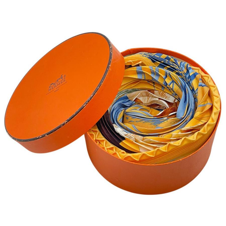 HERMES（エルメス） 美品 スカーフ プリーツ カレ プリーツスカーフ