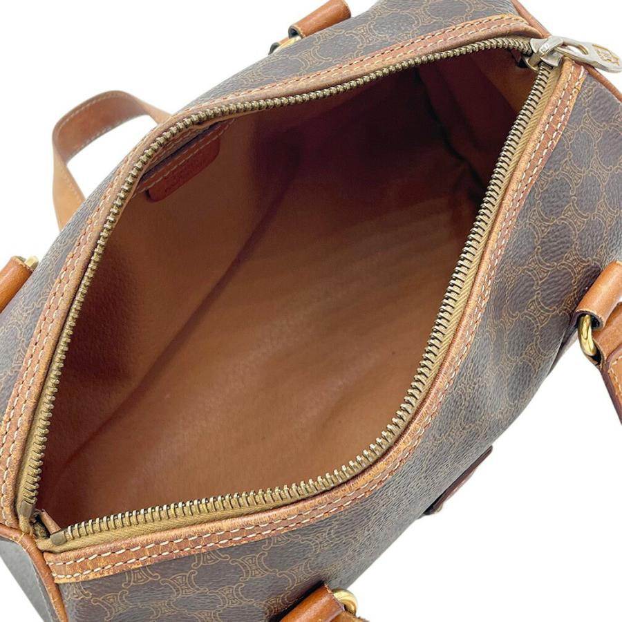 CELINE（セリーヌ） ハンドバッグ バッグ M94 マカダム柄 ブラウン