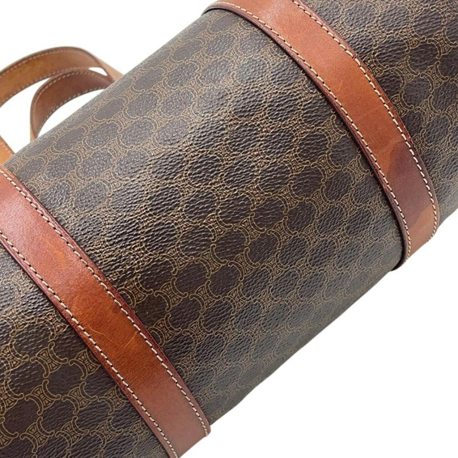 CELINE（セリーヌ） ハンドバッグ バッグ M94 マカダム柄 ブラウン