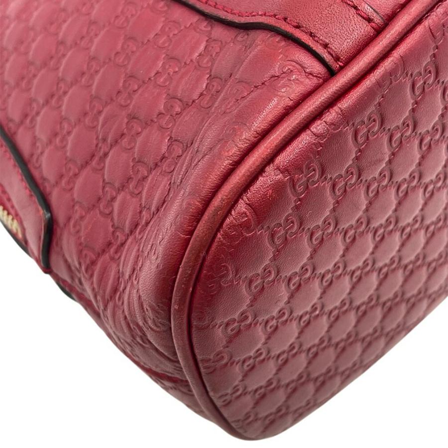 【美品】グッチ　マイクログッチシマ　2WAY　ハンドバッグ　449654　レザー グッチシマ ハンドバッグ グッチ GUCCI レディース ショルダーバッグ