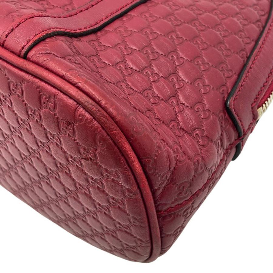 GUCCI レザー レッド 赤 ハンドバック グッチシマ ハンドバッグ グッチ GUCCI レディース ショルダーバッグ