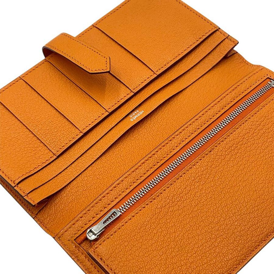 HERMES（エルメス） 未使用 財布 ベアン スフレ 長財布 ブラウン