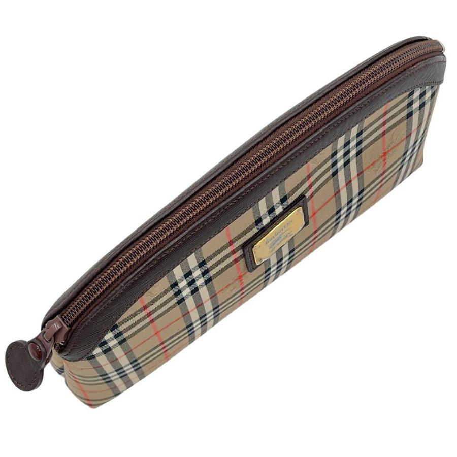 【未使用】 バーバリー ノヴァチェック ポーチ BURBERRY（バーバリー） 極美品 ポーチ バーバリーチェック ノバ