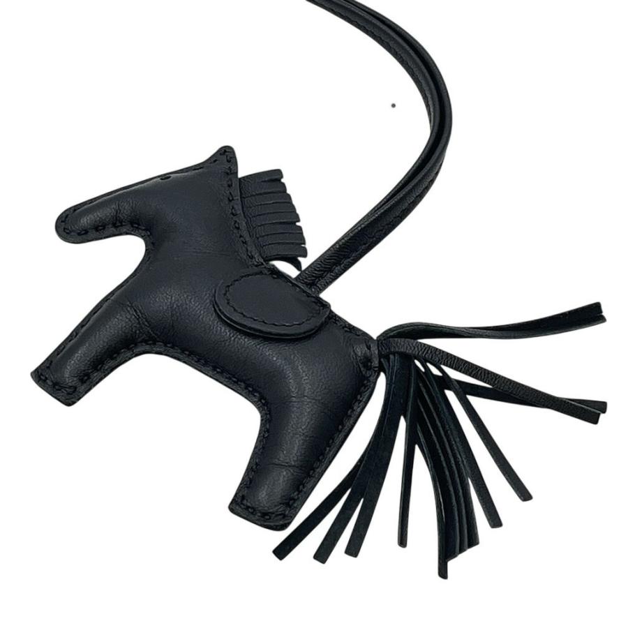 HERMES（エルメス） バッグチャーム ロデオチャーム PM ブラック 黒