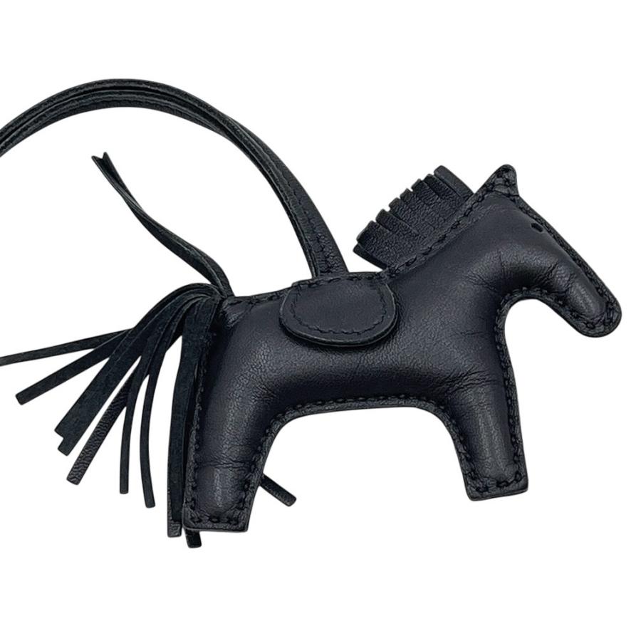 HERMES（エルメス） バッグチャーム ロデオチャーム PM ブラック 黒