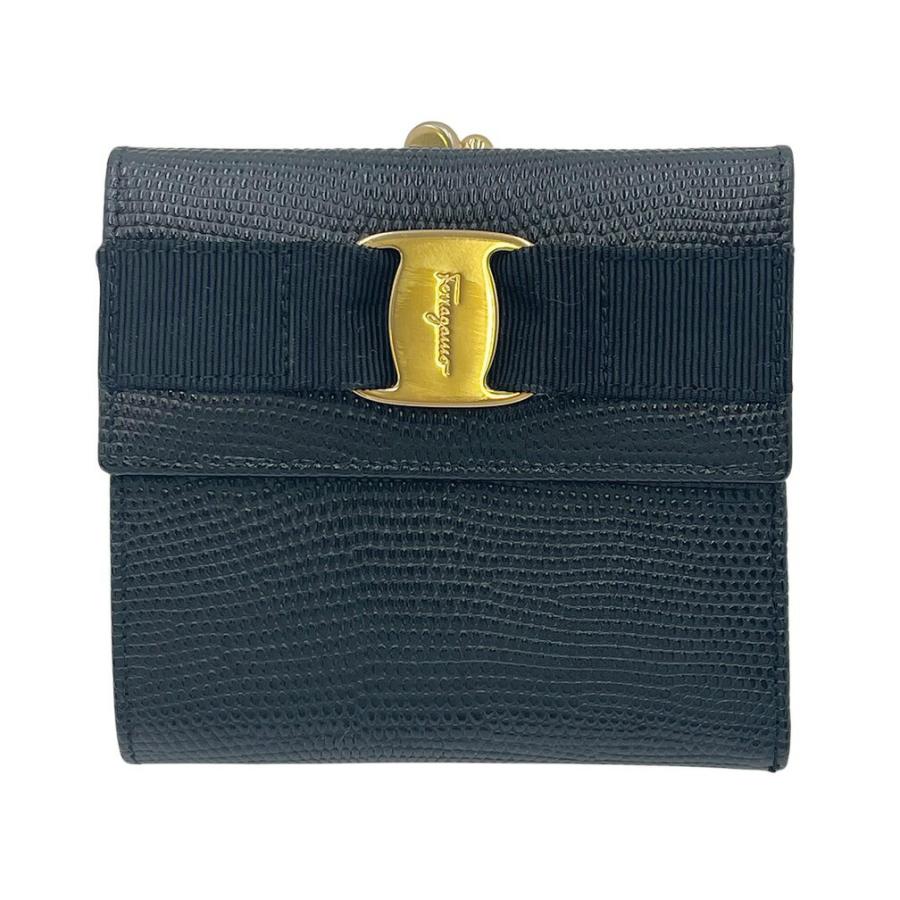 FERRAGAMO（フェラガモ） 二つ折り財布 財布 223058 ヴァラリボン