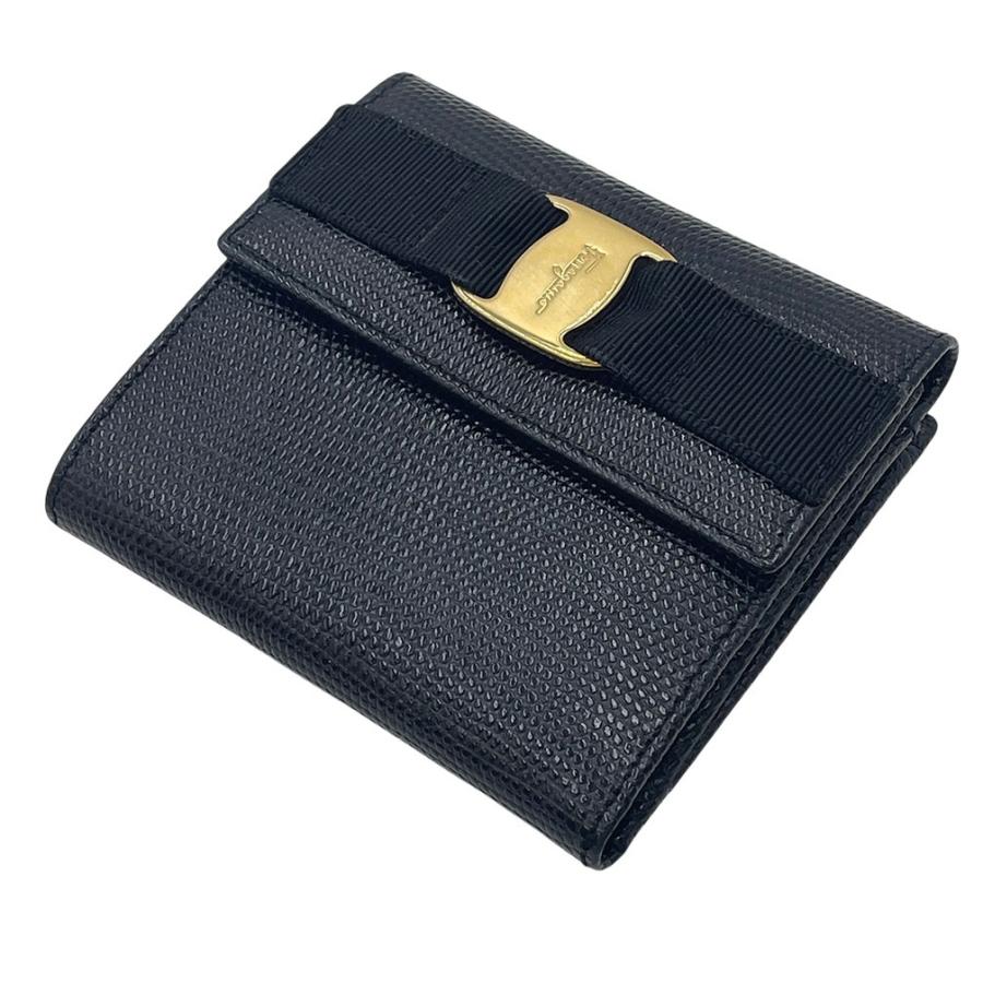 FERRAGAMO（フェラガモ） 二つ折り財布 財布 223058 ヴァラリボン