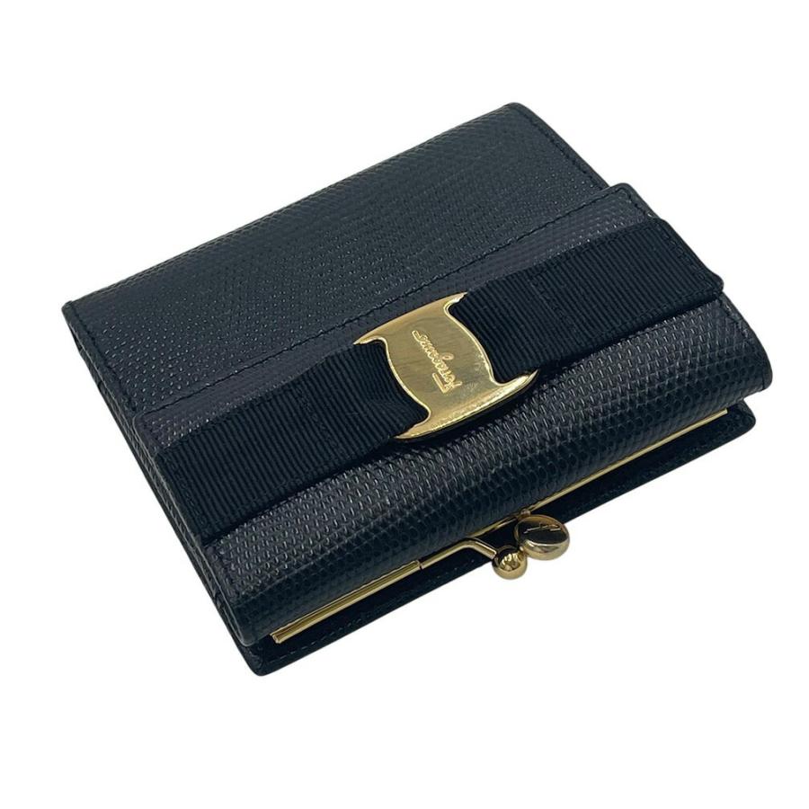 FERRAGAMO（フェラガモ） 二つ折り財布 財布 223058 ヴァラリボン 