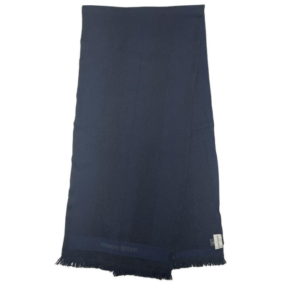 GIORGIO ARMANI アルマーニ マフラー ジョルジオアルマーニ ウール100