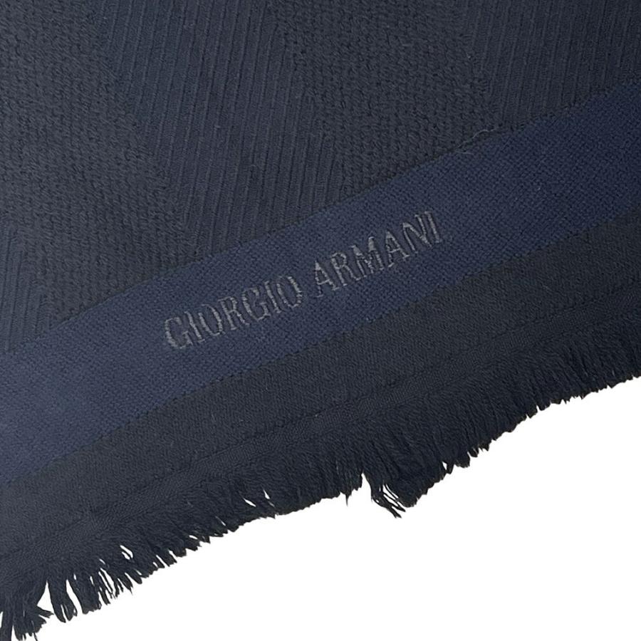 GIORGIO ARMANI アルマーニ マフラー ジョルジオアルマーニ ウール100