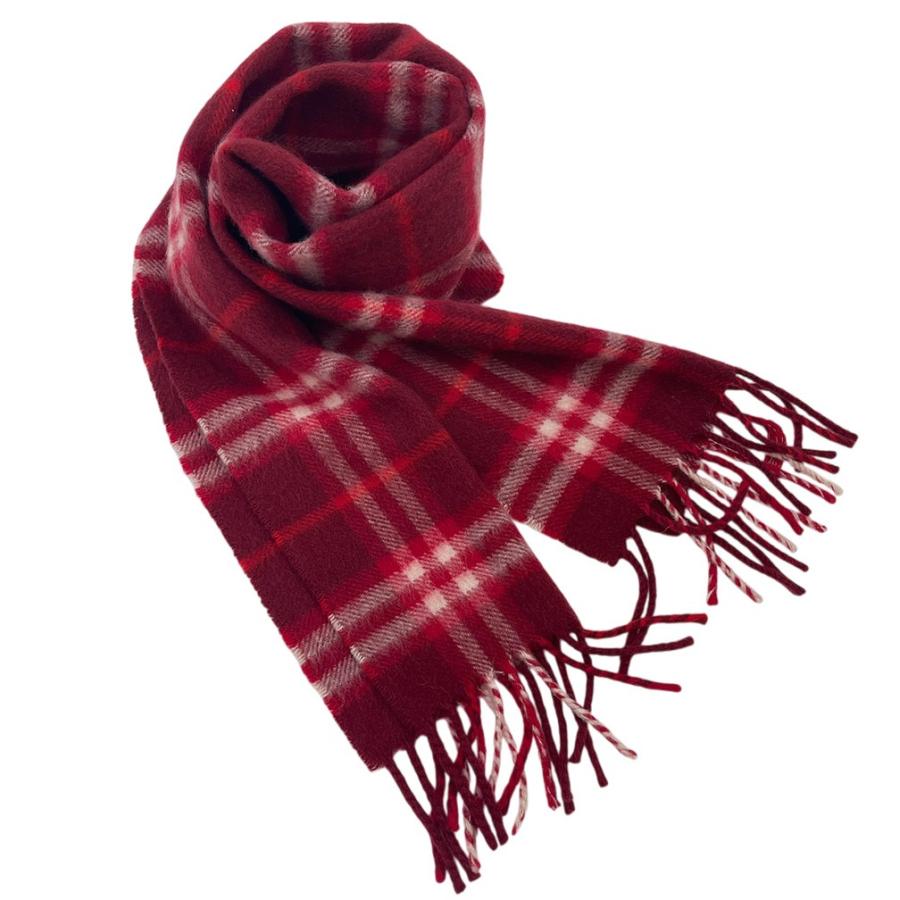 BURBERRY（バーバリー） 美品 マフラー バーバリーチェック フリンジ