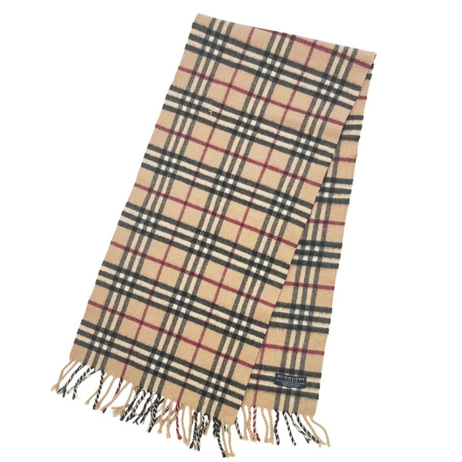 BURBERRY（バーバリー） マフラー バーバリーチェック フリンジ