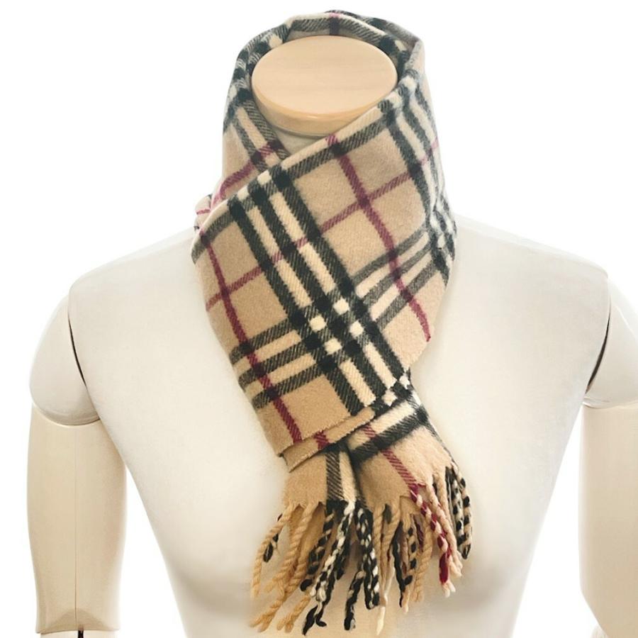 BURBERRY（バーバリー） マフラー バーバリーチェック フリンジ