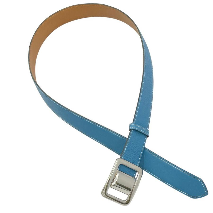 HERMES（エルメス） ベルト サイズ80 シンプルバックル シルバー