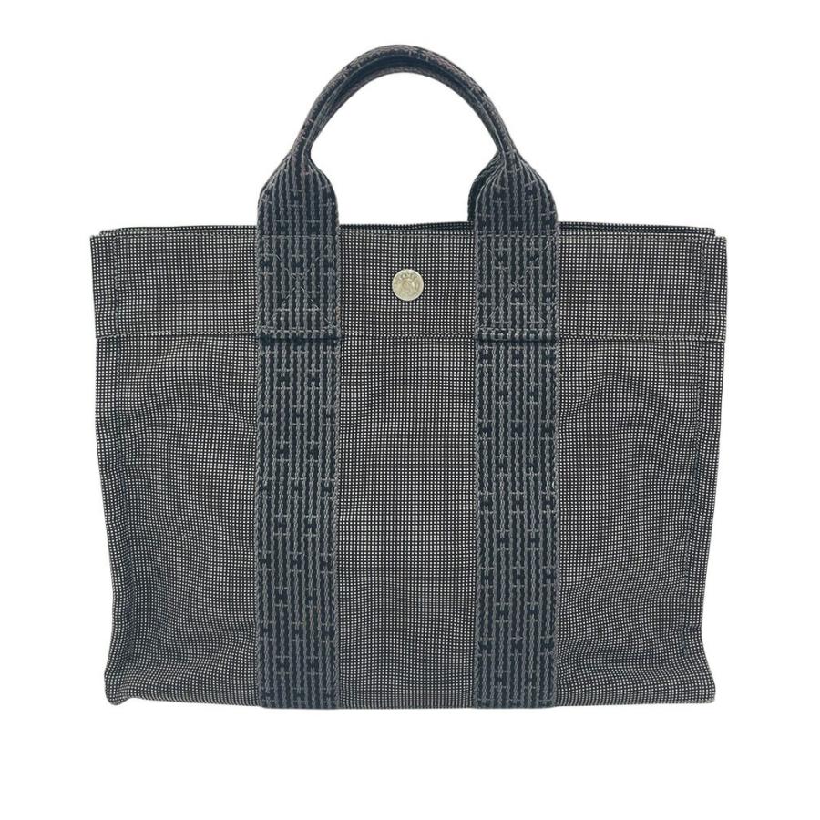 エールライン エルメス ハンドバッグ HERMES バッグ トート PM グレー