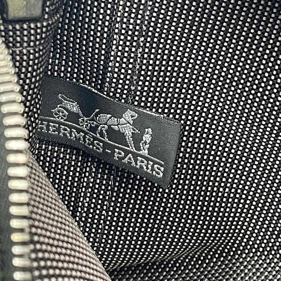 極美品　エルメス　エールラインPM コンパクトサイズ　メンズ　レディース エールライン エルメス ハンドバッグ HERMES バッグ トート PM グレー