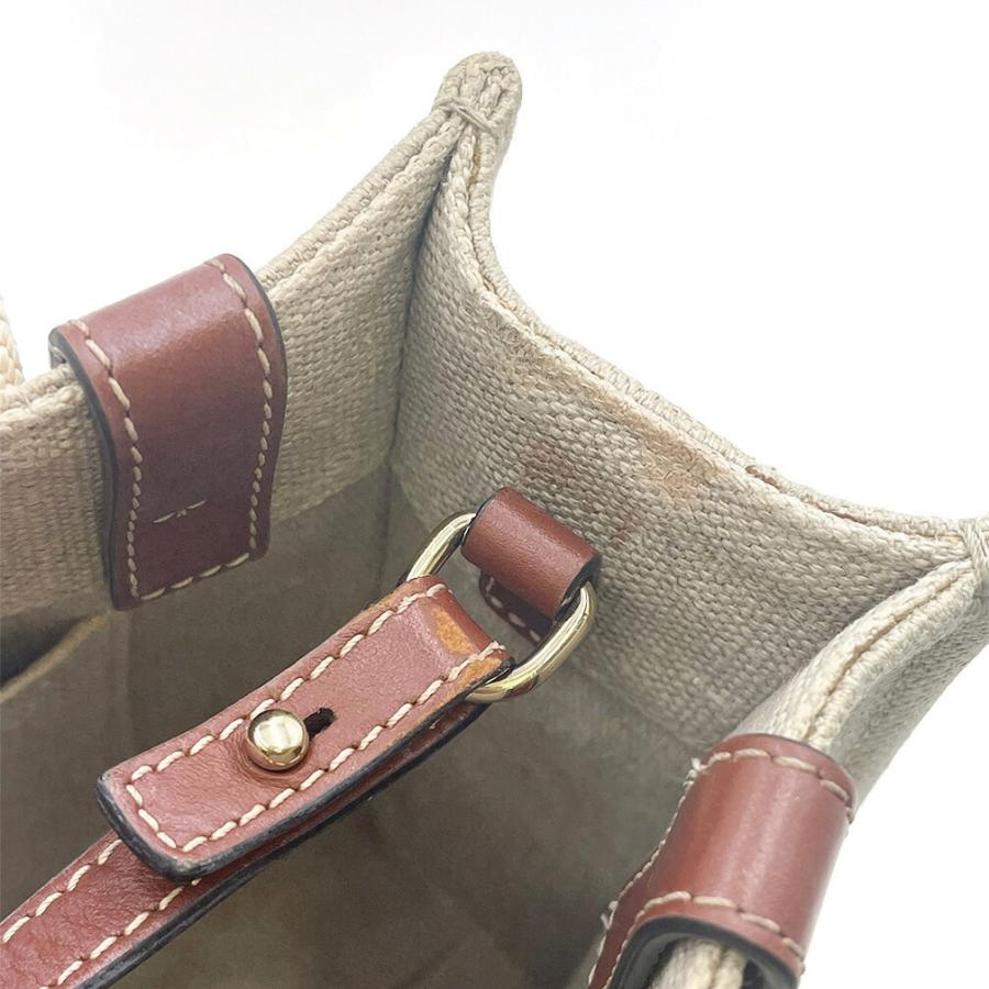 クロエ Chloe ウッディスモールトート CHC22AP237 ブラウン レディース ショルダーバッグ Chloe（クロエ） ハンドバッグ バッグ WOODY ウッディ スモールトート
