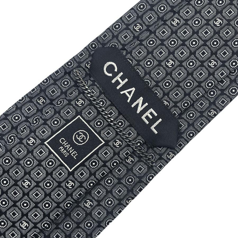 CHANEL（シャネル） 美品 ブランド ネクタイ 高級 シルク 100