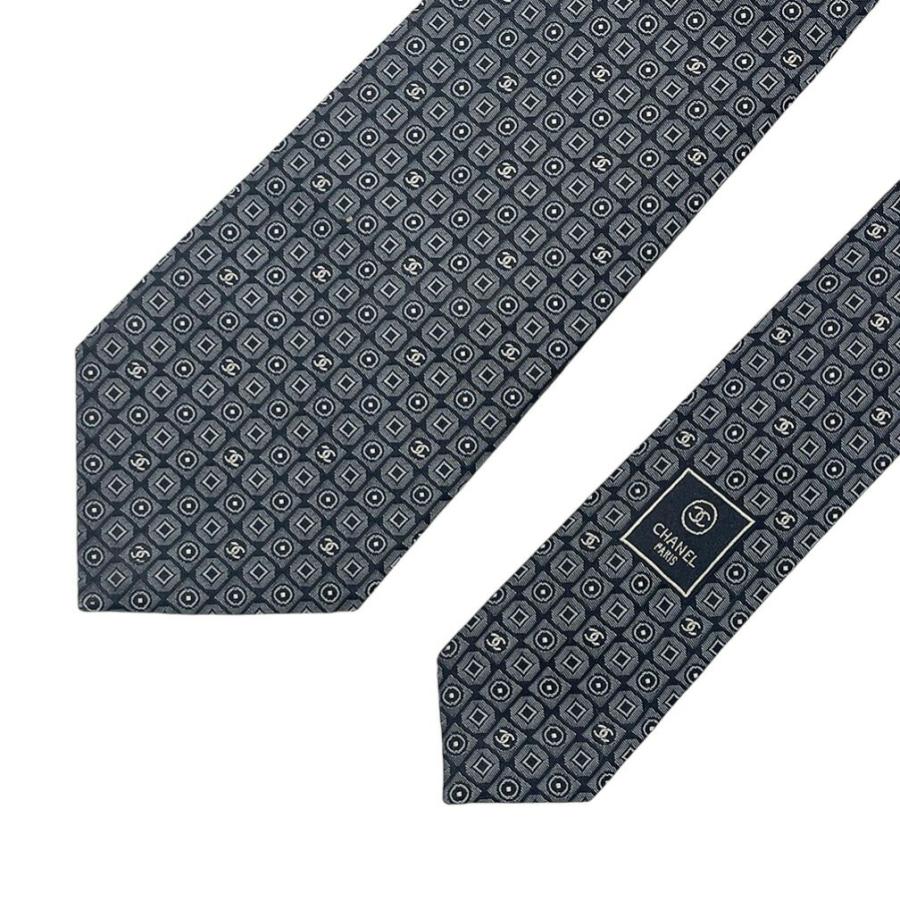 CHANEL（シャネル） 美品 ブランド ネクタイ 高級 シルク 100