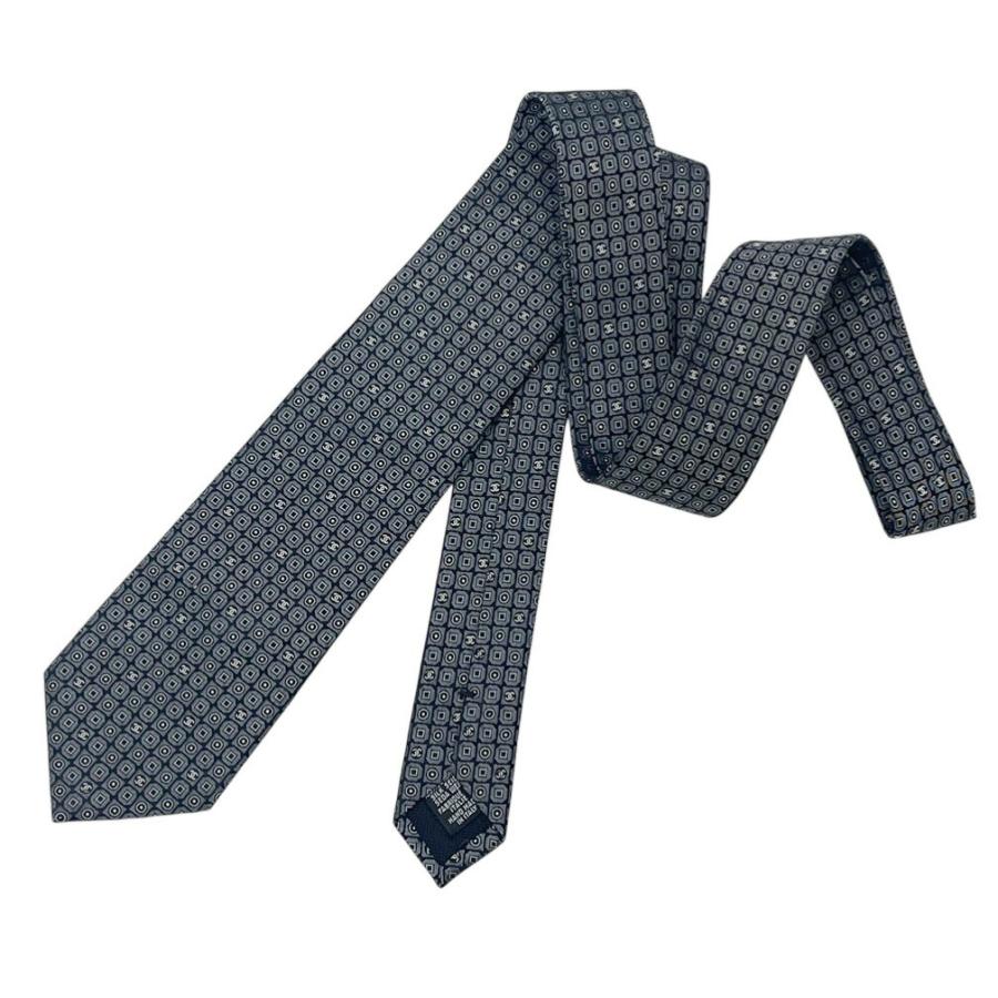 CHANEL（シャネル） 美品 ブランド ネクタイ 高級 シルク 100