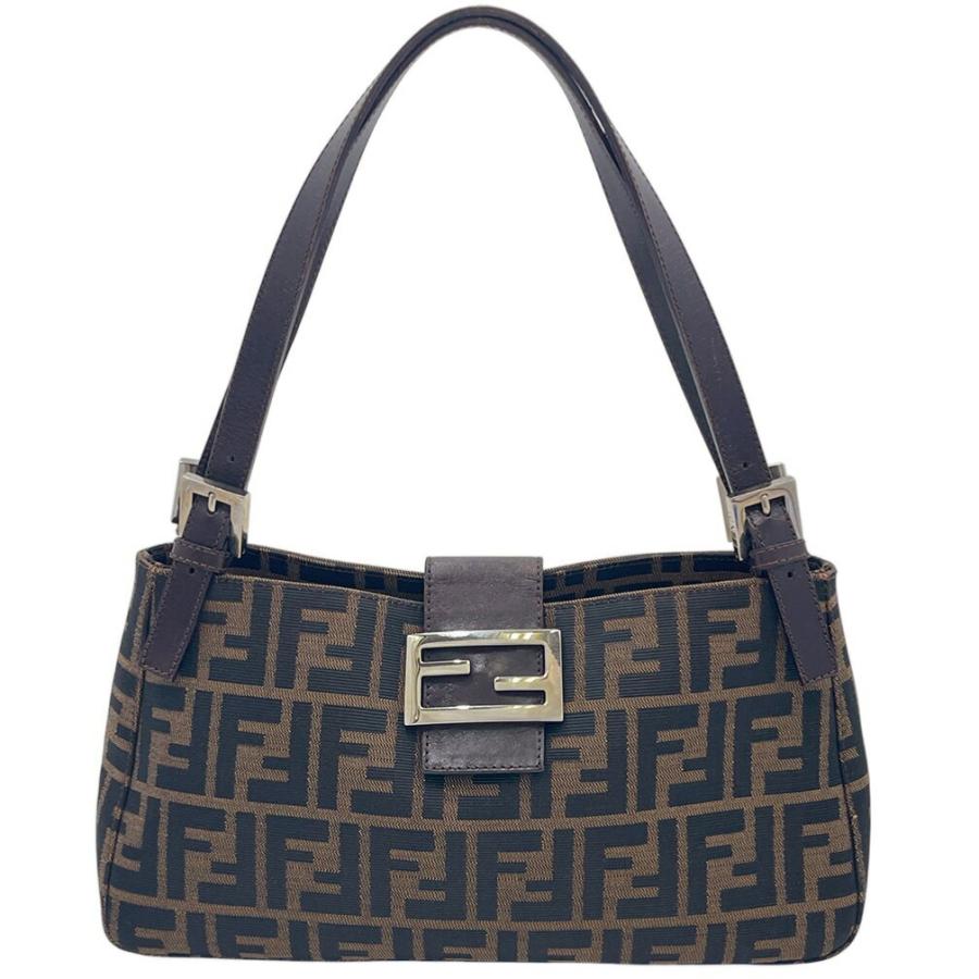 FENDI（フェンディ） 美品 バッグ ハンドバッグ ズッカ柄 肩掛け 