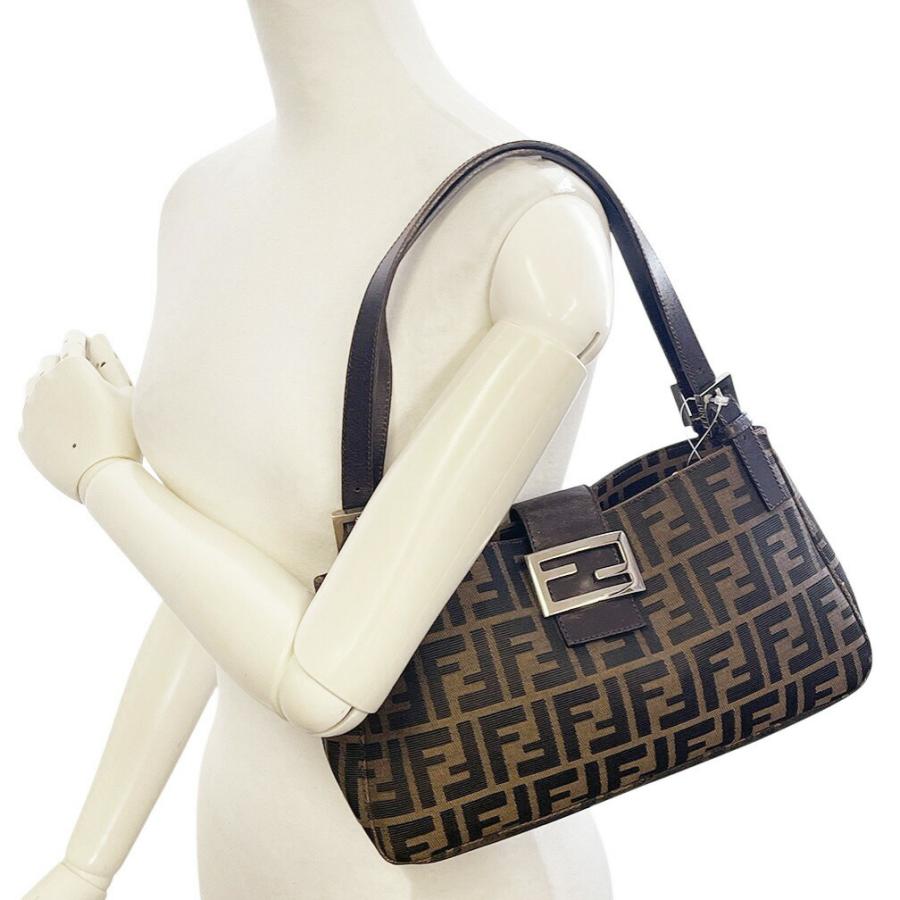 FENDI（フェンディ） 美品 バッグ ハンドバッグ ズッカ柄 肩掛け