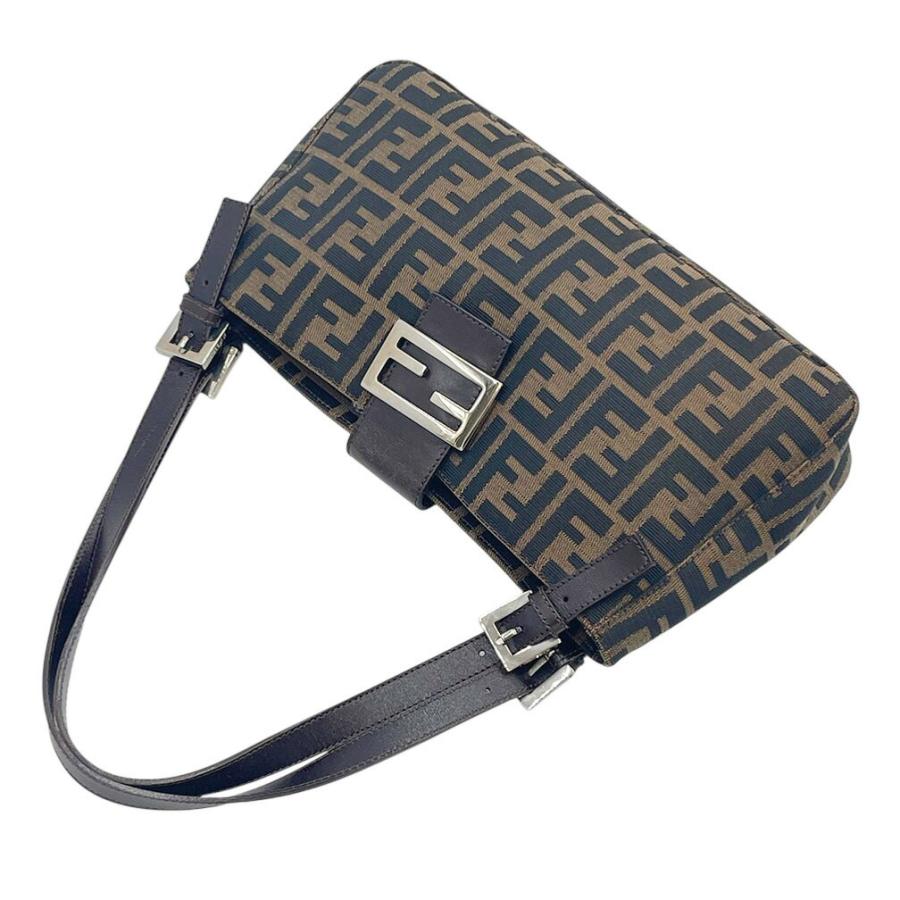 FENDI（フェンディ） 美品 バッグ ハンドバッグ ズッカ柄 肩掛け