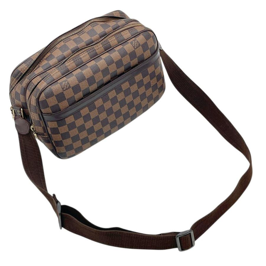 超美品ルイヴィトンダミエリポーター PM斜め掛けショルダーバッグメッセ LOUIS VUITTON - 超美品ルイヴィトンダミエリポーター PM斜め掛け