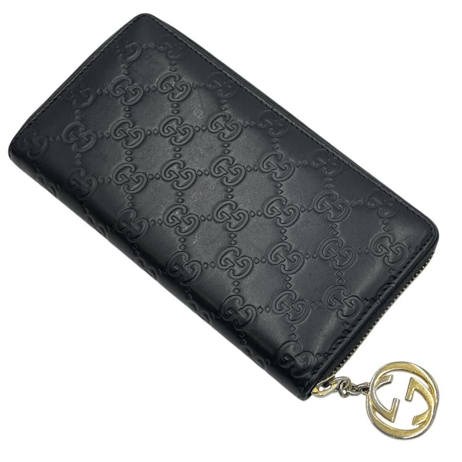 グッチシマ グッチ 長財布 GUCCI 財布 409342 ラウンドファスナー