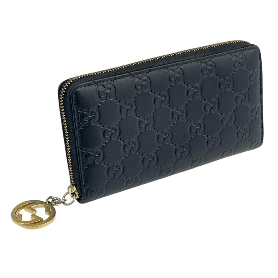 グッチシマ グッチ 長財布 GUCCI 財布 409342 ラウンドファスナー