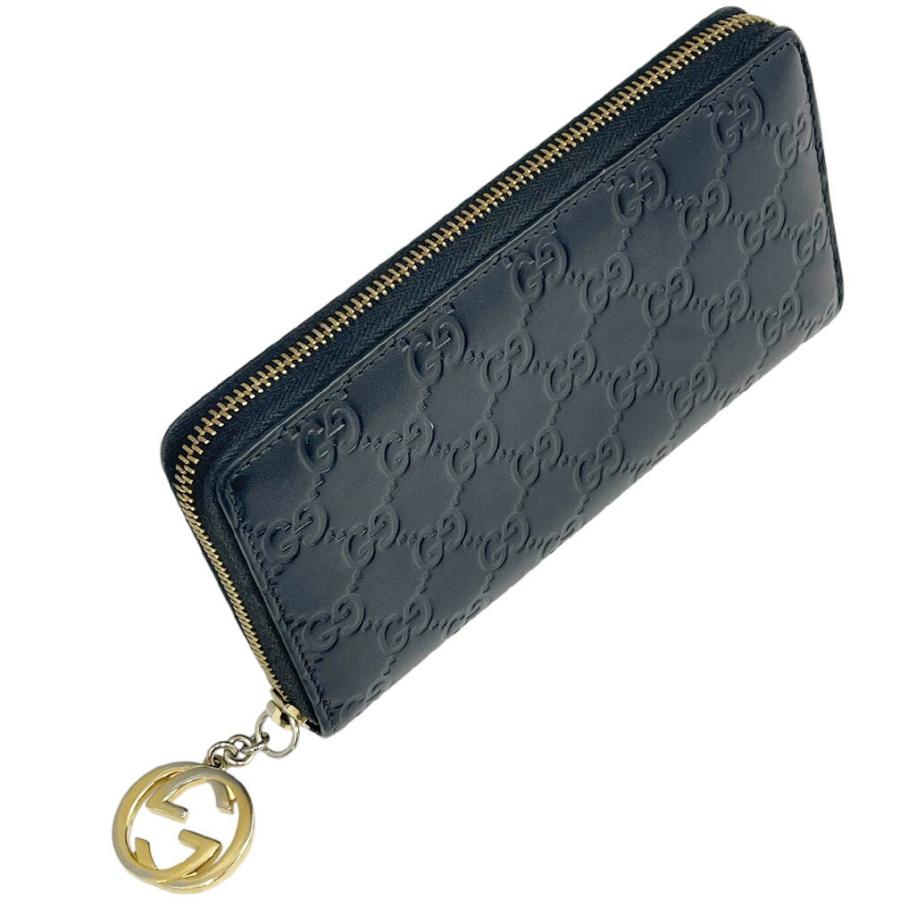 グッチシマ グッチ 長財布 GUCCI 財布 409342 ラウンドファスナー